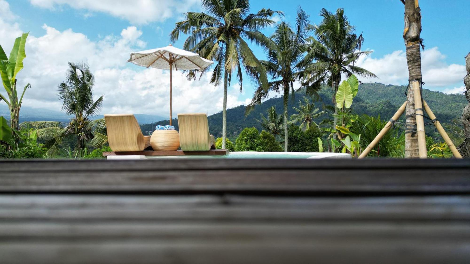 Bed and Breakfast Gladak Di Uma Bali Сидемен Экстерьер фото