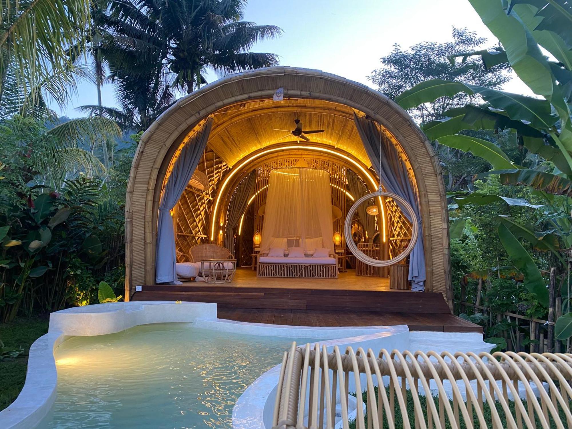 Bed and Breakfast Gladak Di Uma Bali Сидемен Экстерьер фото