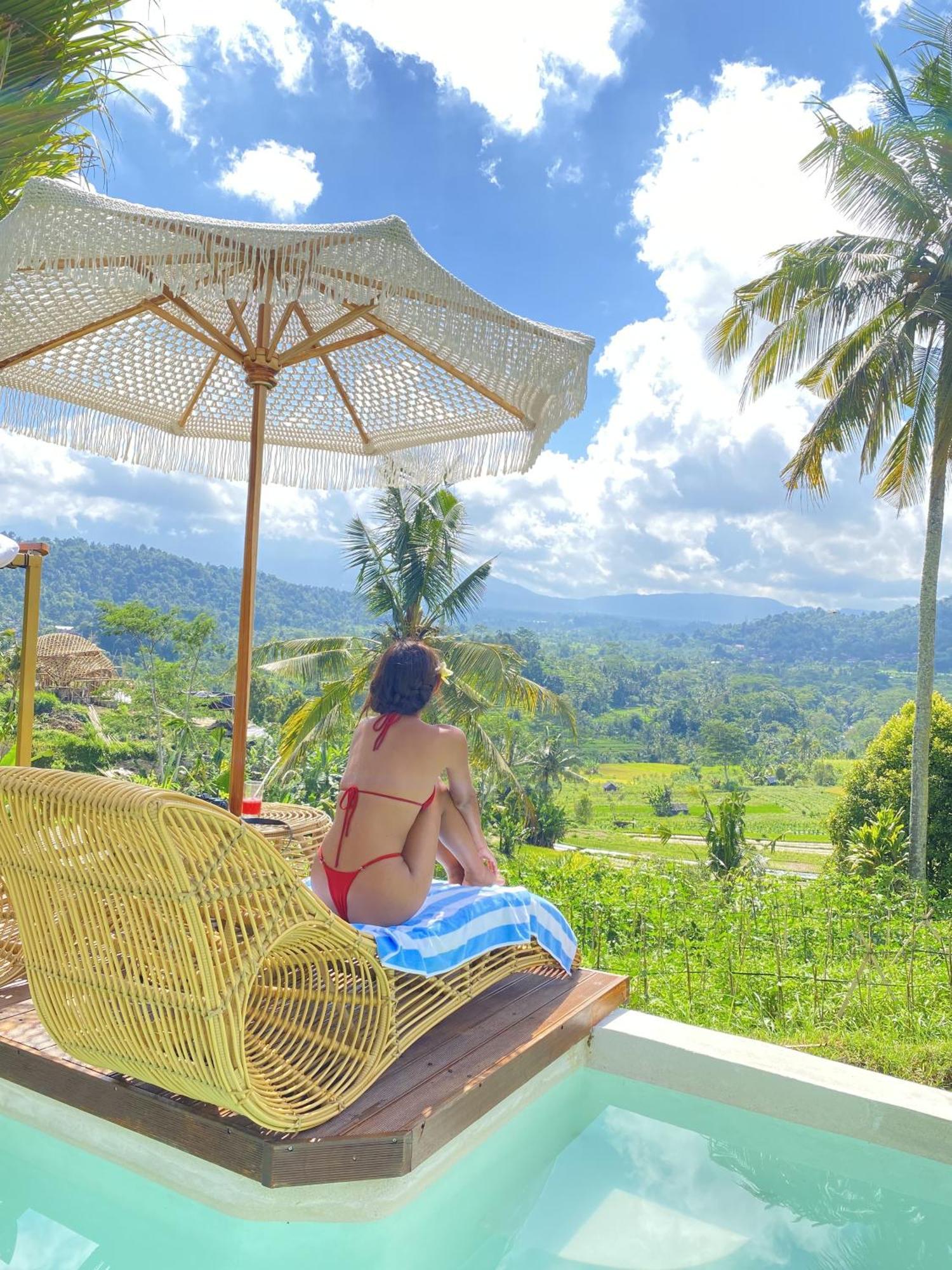 Bed and Breakfast Gladak Di Uma Bali Сидемен Экстерьер фото
